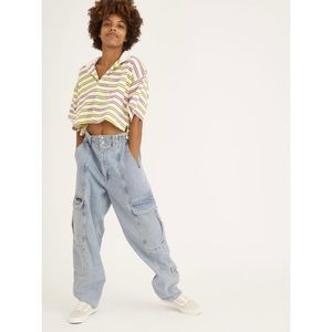 High waisted Skate Jean